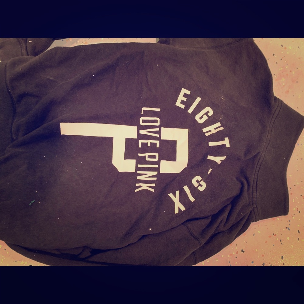 Black pull over jacket